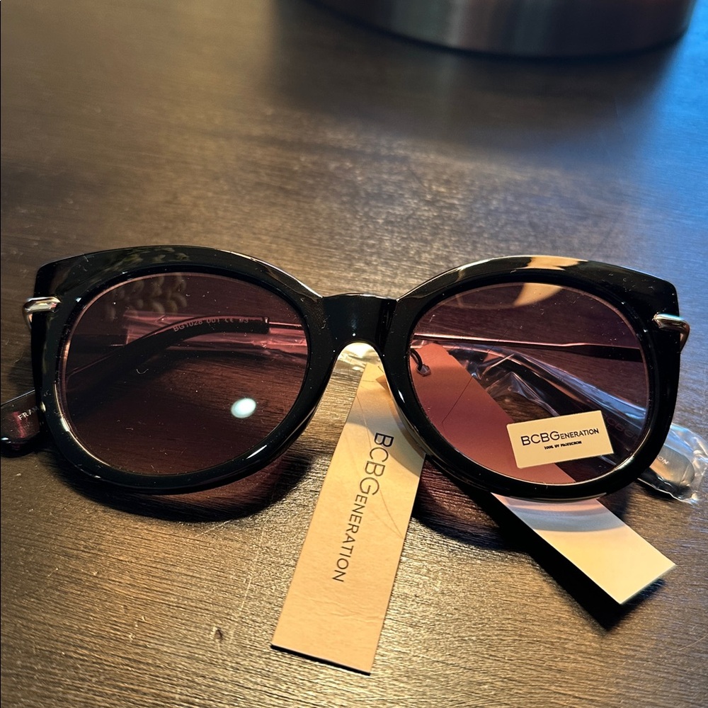 BCBGeneration Dark Frame Sunglasses
